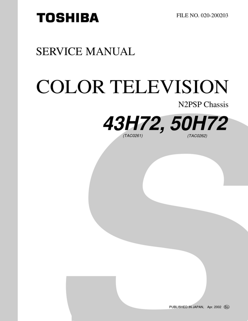 Toshiba 43H72 User manual Toshiba 43H72 User manual