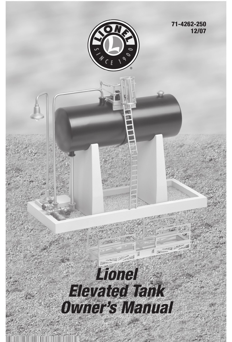 Lionel Elevated Tank User manual