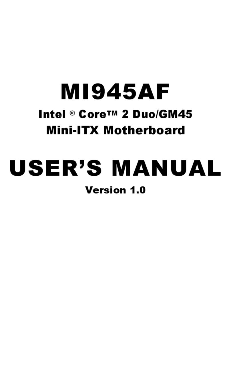 Award MI945AF User manual