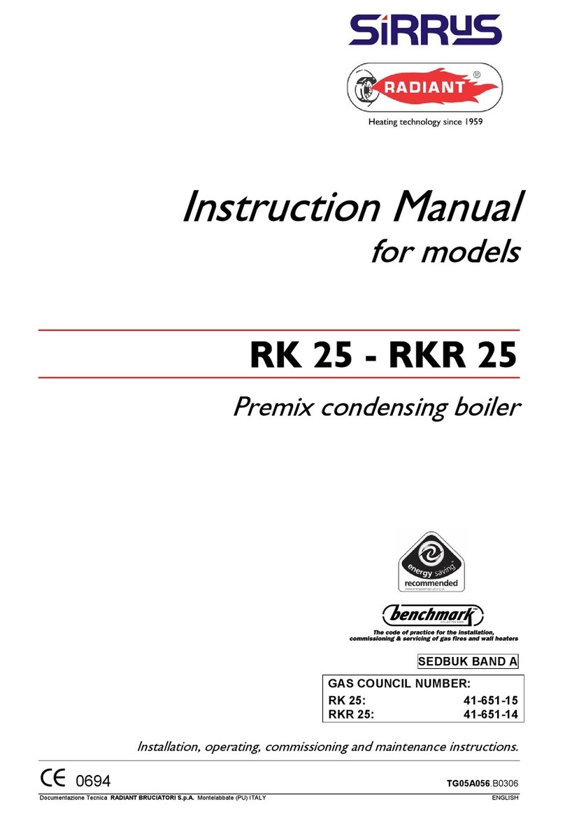 Sirrus RK 25 instruction manual