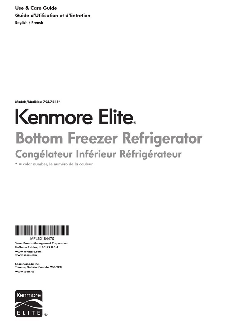 Kenmore 795.7248 Use & care guide