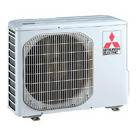 Mitsubishi Electric MUZ-GC25VA-E1 User manual