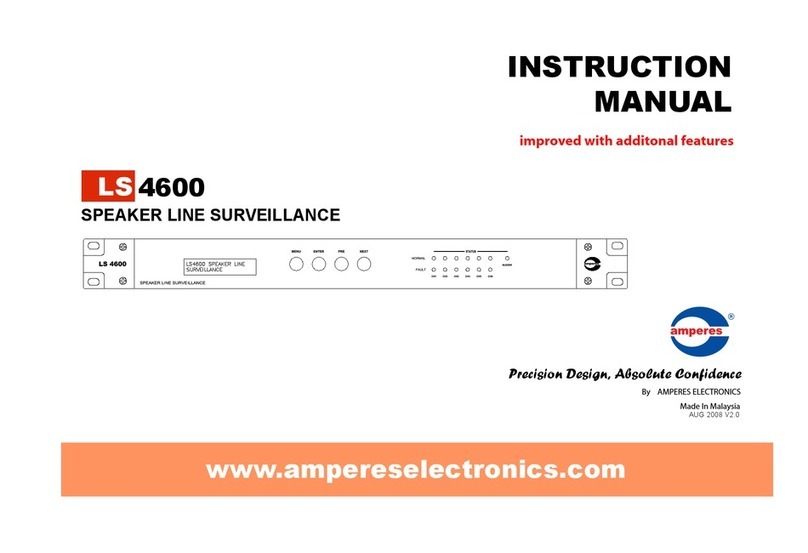 Amperes LS 4600 User manual