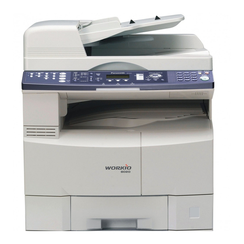 Panasonic DP-8020E User manual