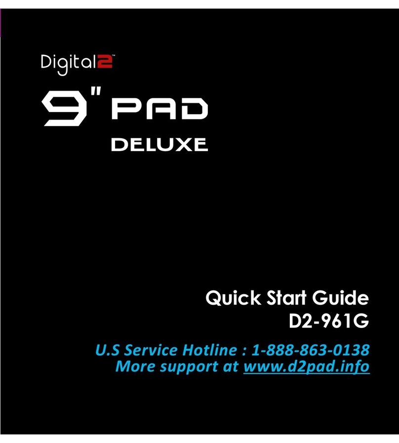 Digital2 D2-961G User manual