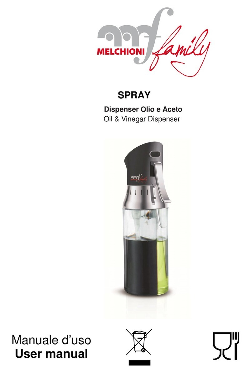 Melchioni SPRAY Manuale d'uso