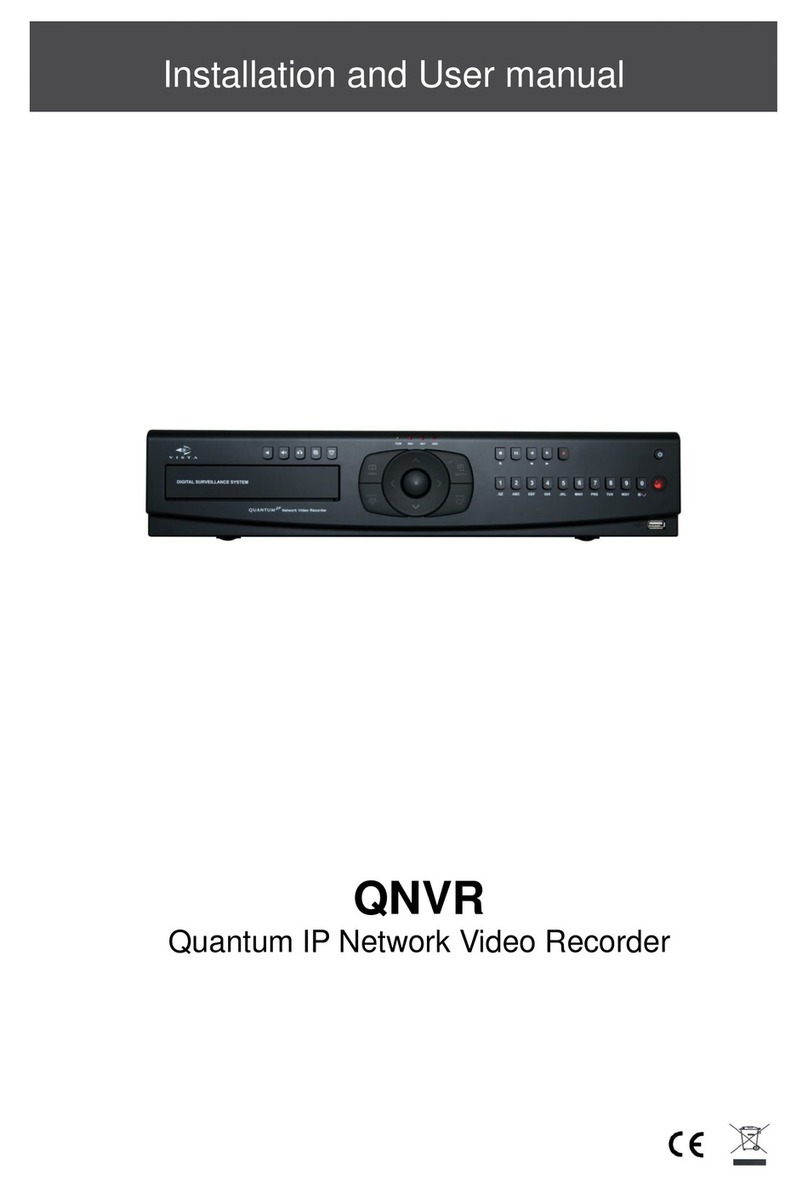 Vista QVNR Installation and user manual