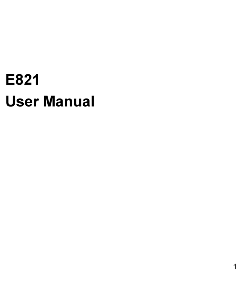 Zte E821 User manual
