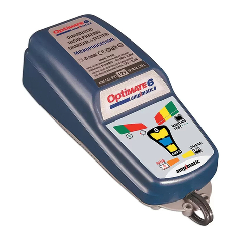 TecMate Optimate 6 AmpMatic TM180 Instructions for use