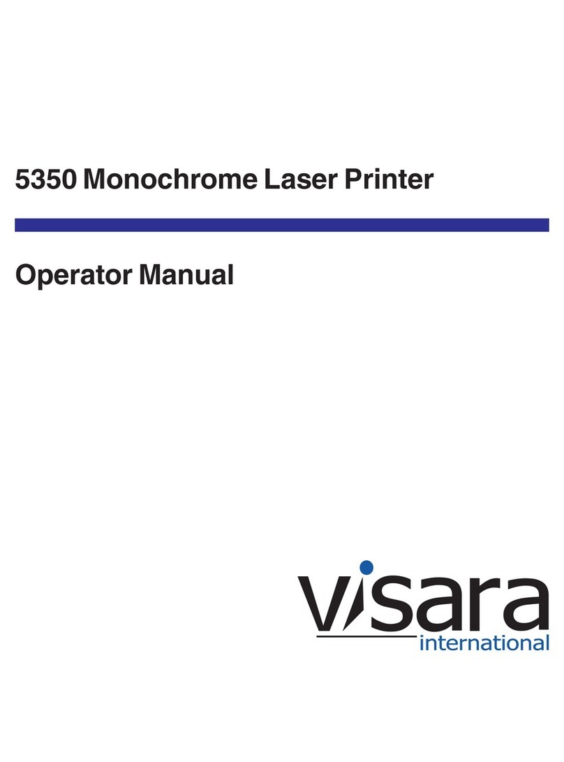 Visara 5350 Operator's manual