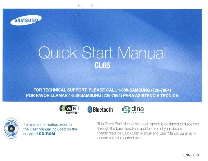 Samsung CL65 Instruction manual