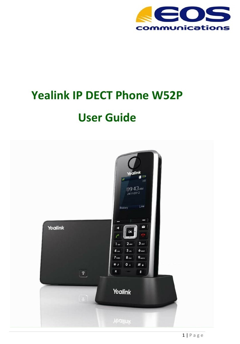 Yealink Telkom W52P User manual