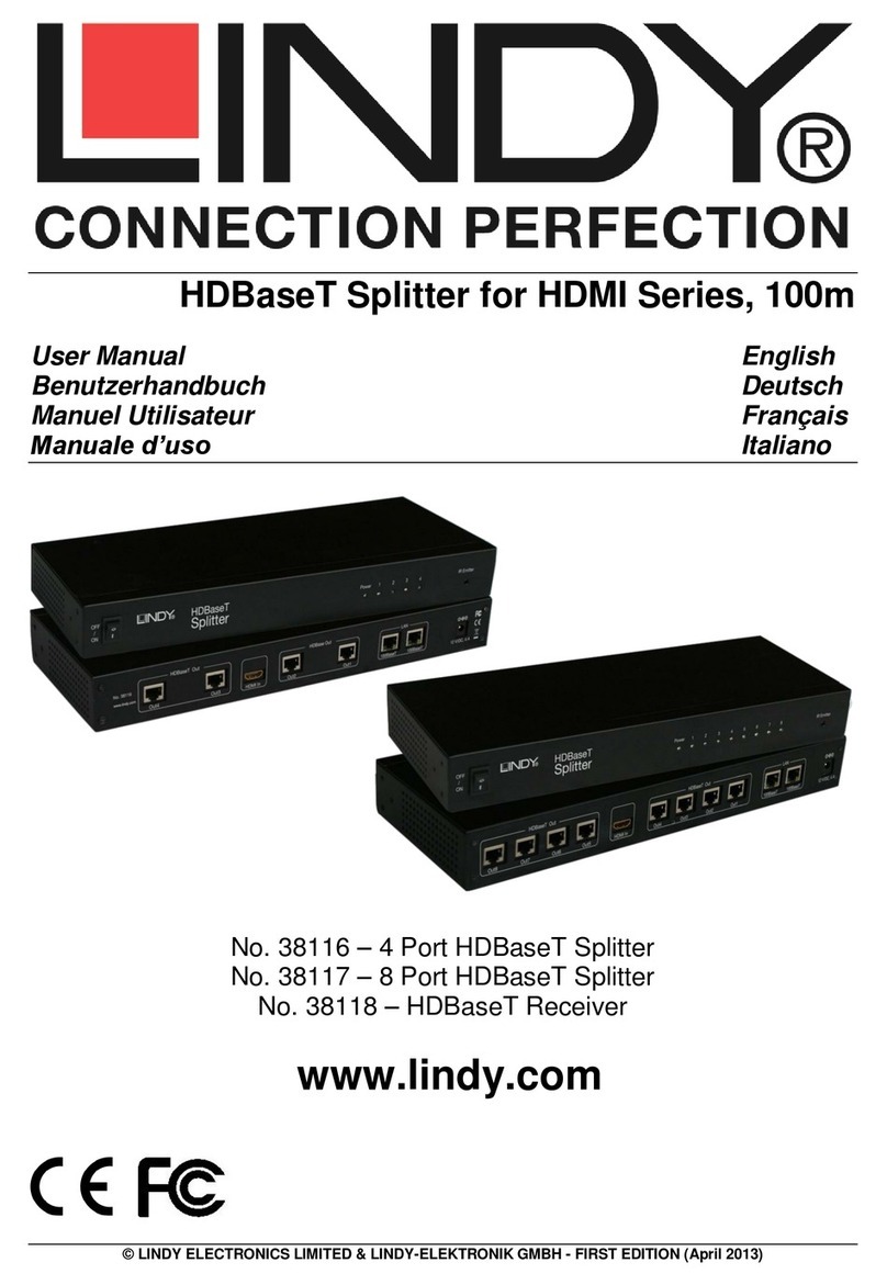 Lindy 38116 user manual