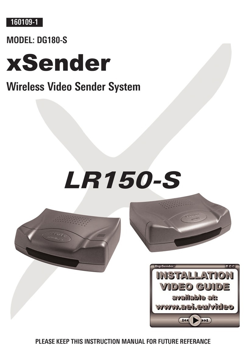 AEI Security & Communications DG180-S instruction manual AEI Security & Communications DG180-S instruction manual