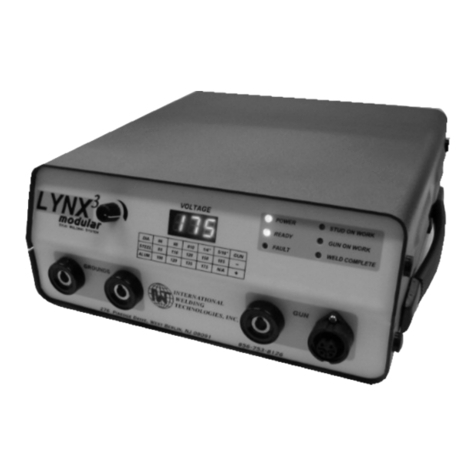 INTERNATIONAL  WELDING TECHNOLOGIES LYNX User manual