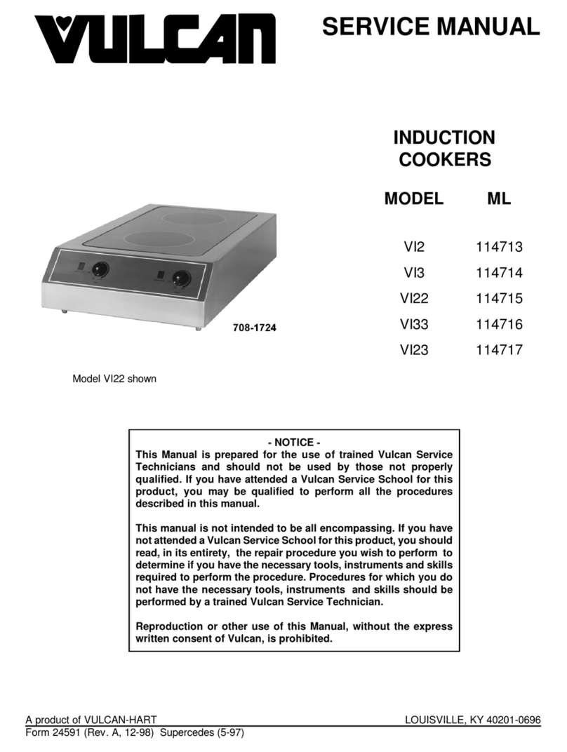 Vulcan-Hart VI2 Service manual