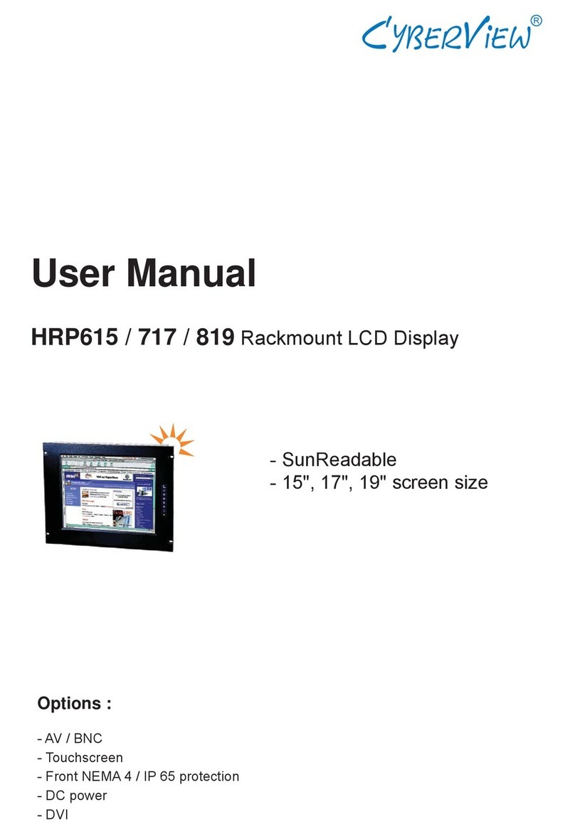 CyberView HRP615 User manual