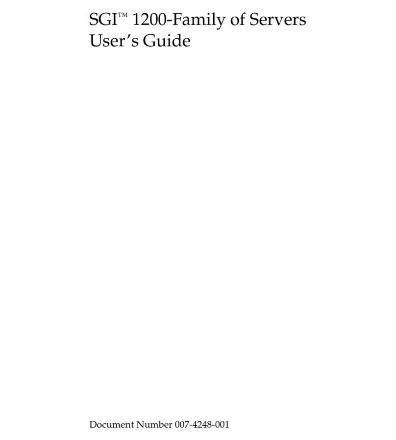 Silicon Graphics 1200 User manual
