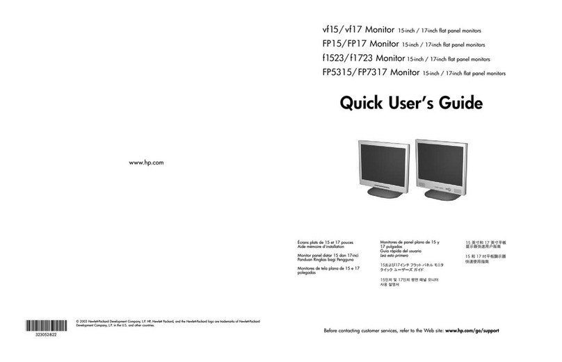 HP vf15 Instruction manual