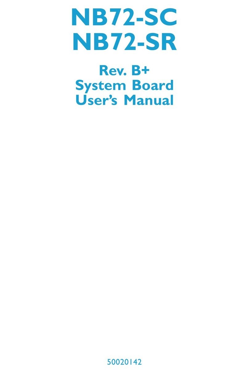 DFI NB72-SC user manual