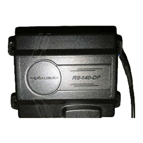 Excalibur RS-140-DP Operation guide
