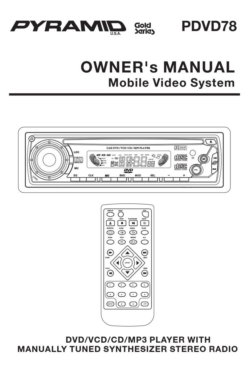 Pyramid PDVD78 User manual