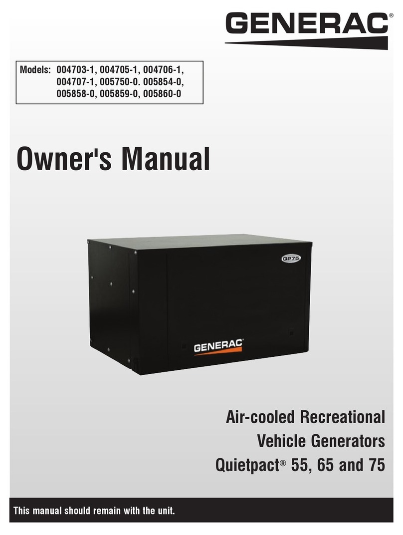 Generac Power Systems 004703-1 User manual