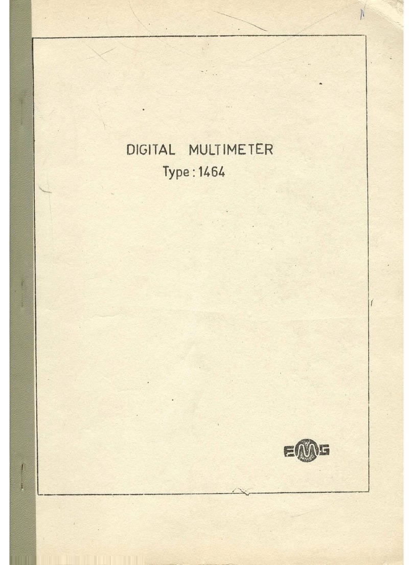 EMG 1464 User manual