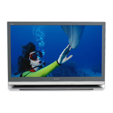Sony GrandWega KDF-46E2000 User manual