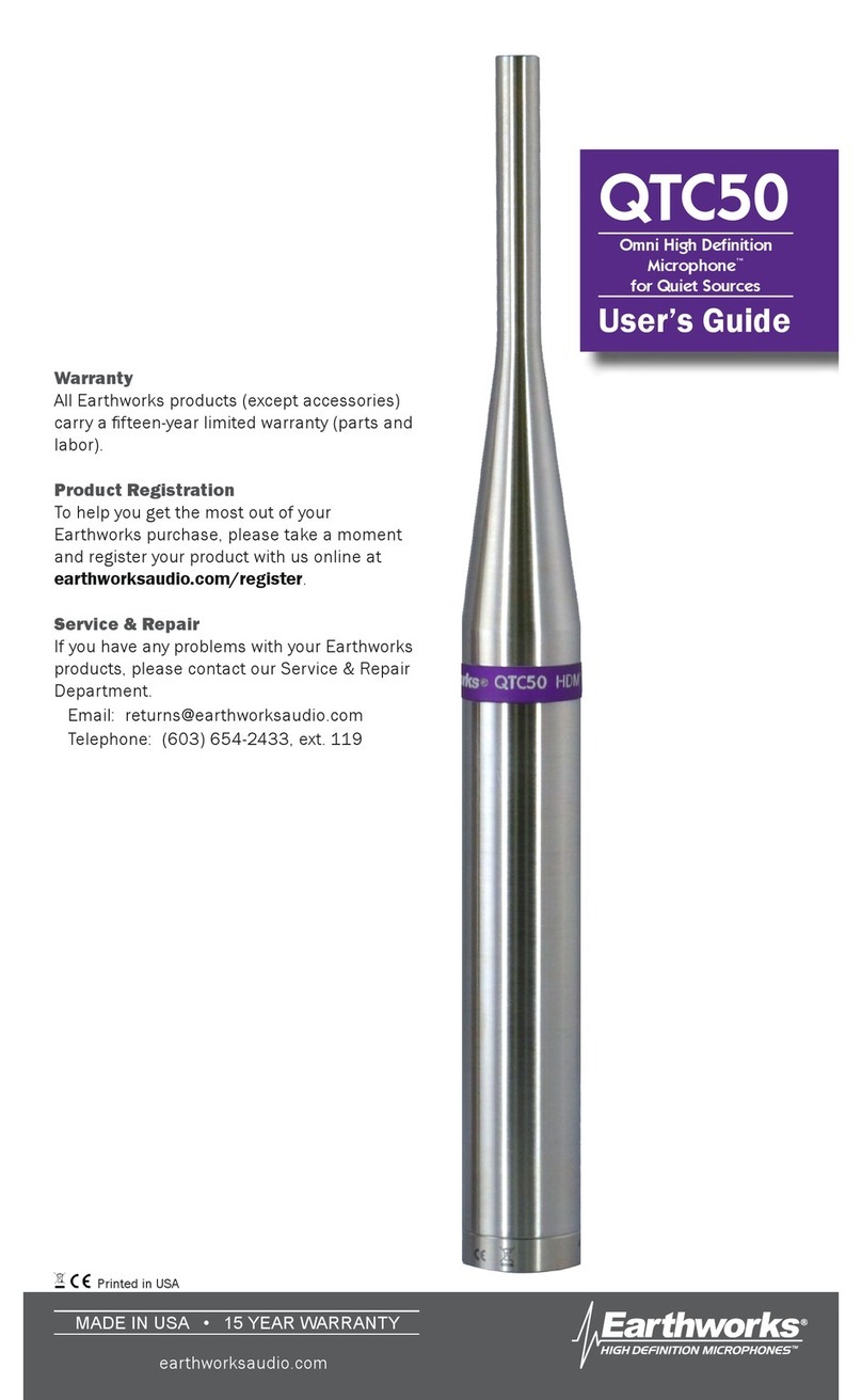 Earthworks QTC50 user guide