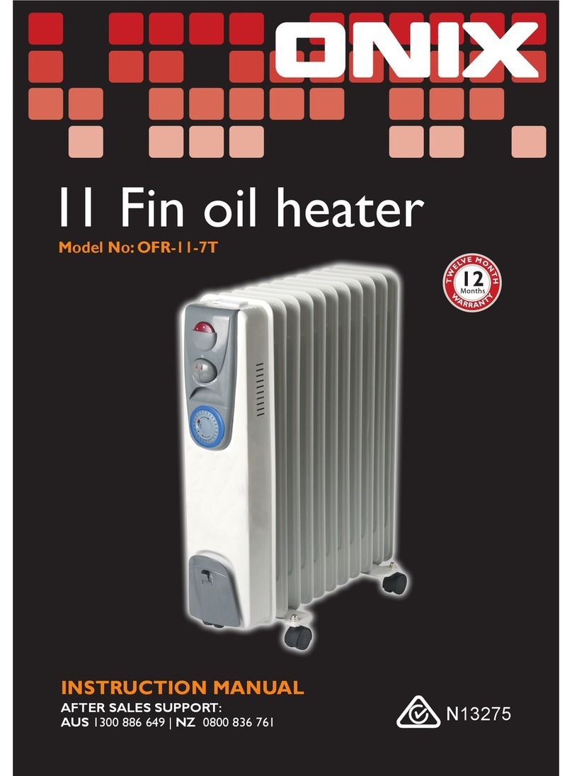 Onix OFR-11-7T User manual