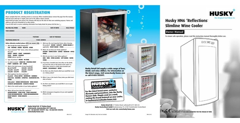 Husky Reflections HN6 owner's manual