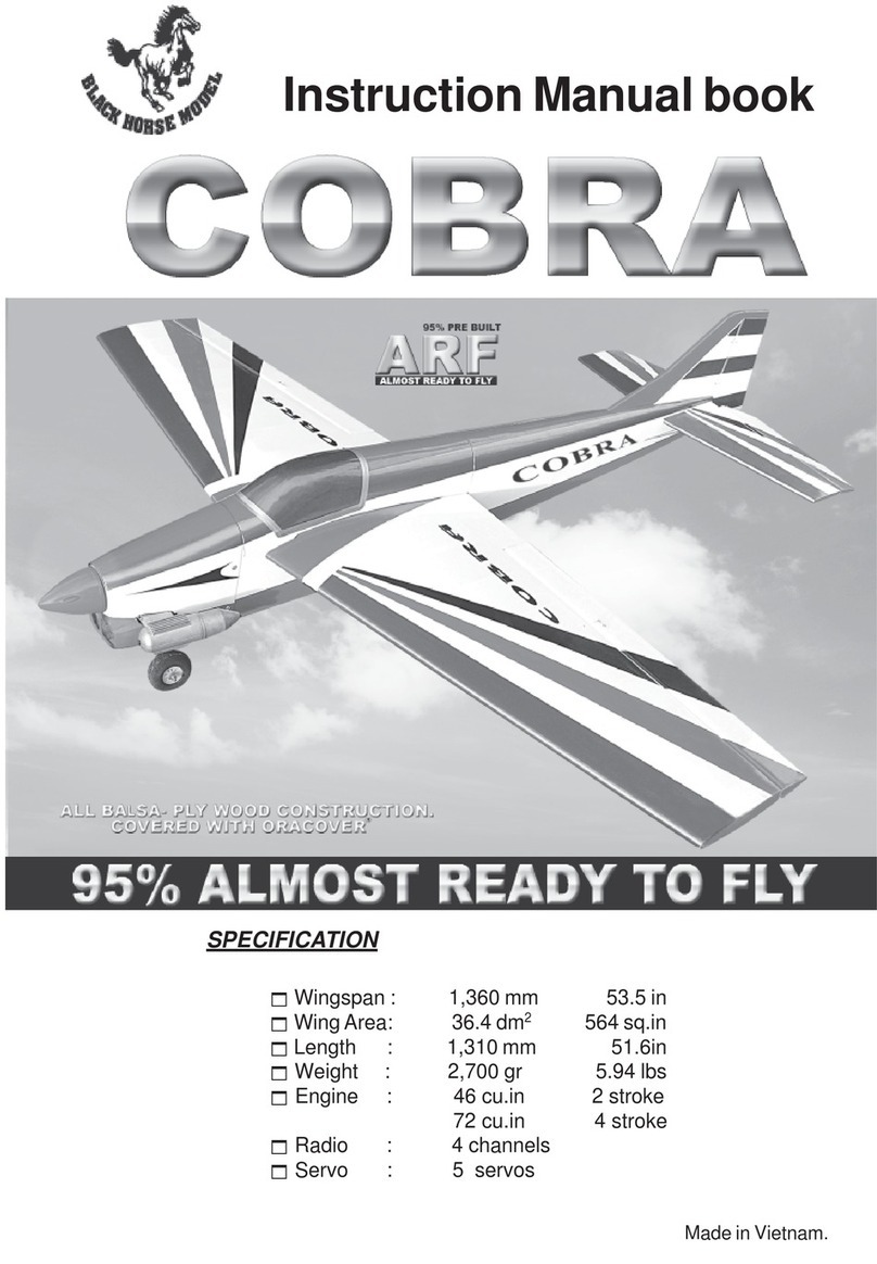 Black Horse Model Cobra Instruction manual book