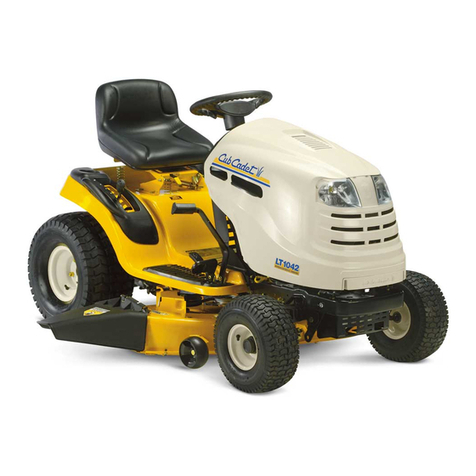 Cub Cadet LT1042 Setup guide