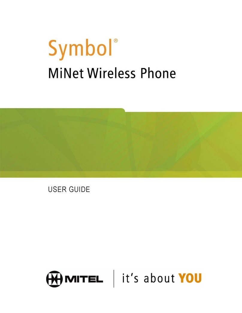 Mitel Symbol User manual