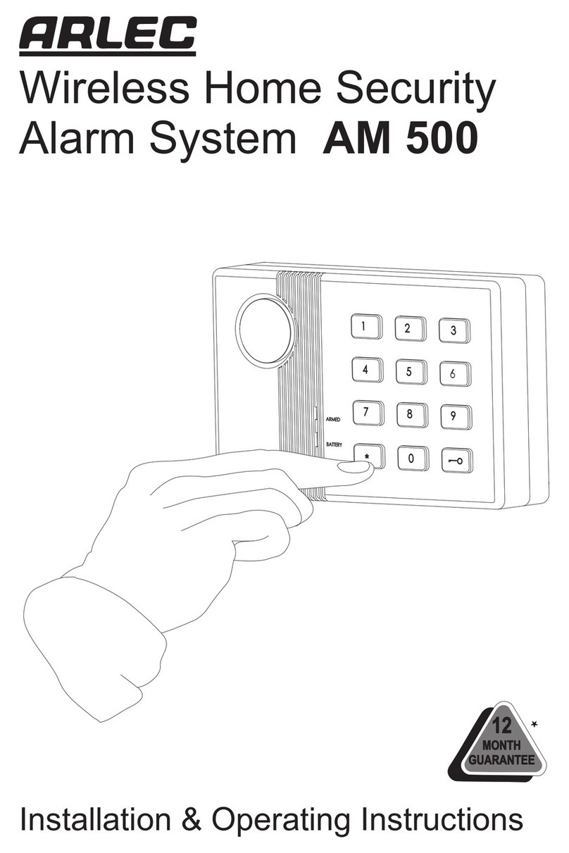 Arlec AM 500 Installation & operating instructions
