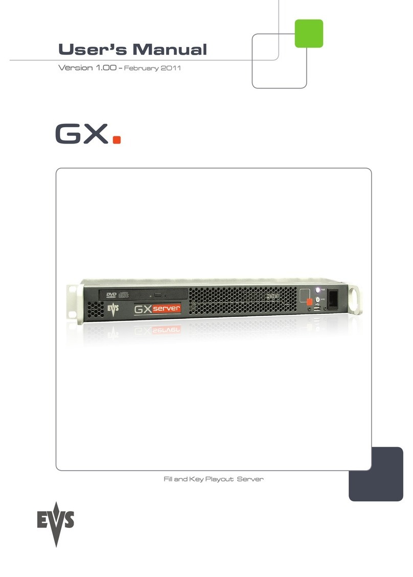 EVS GX User manual