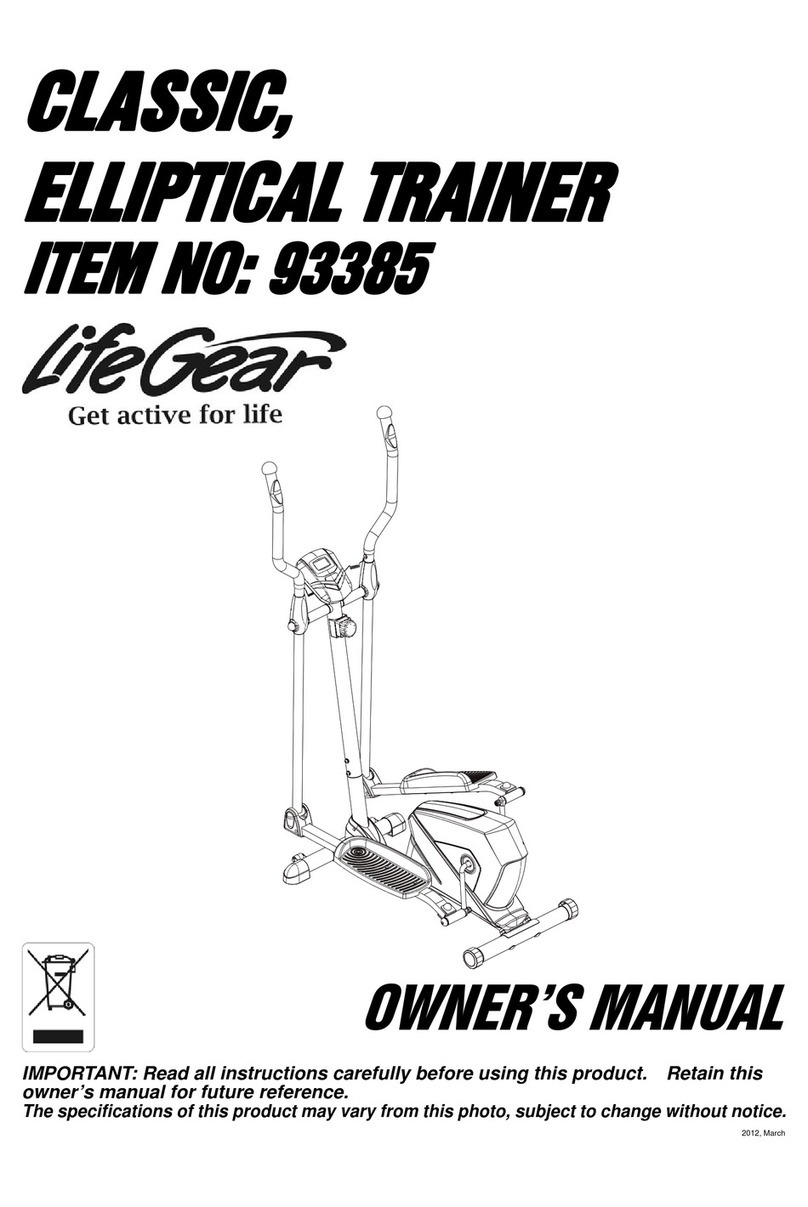 Life Gear 93385 owner's manual