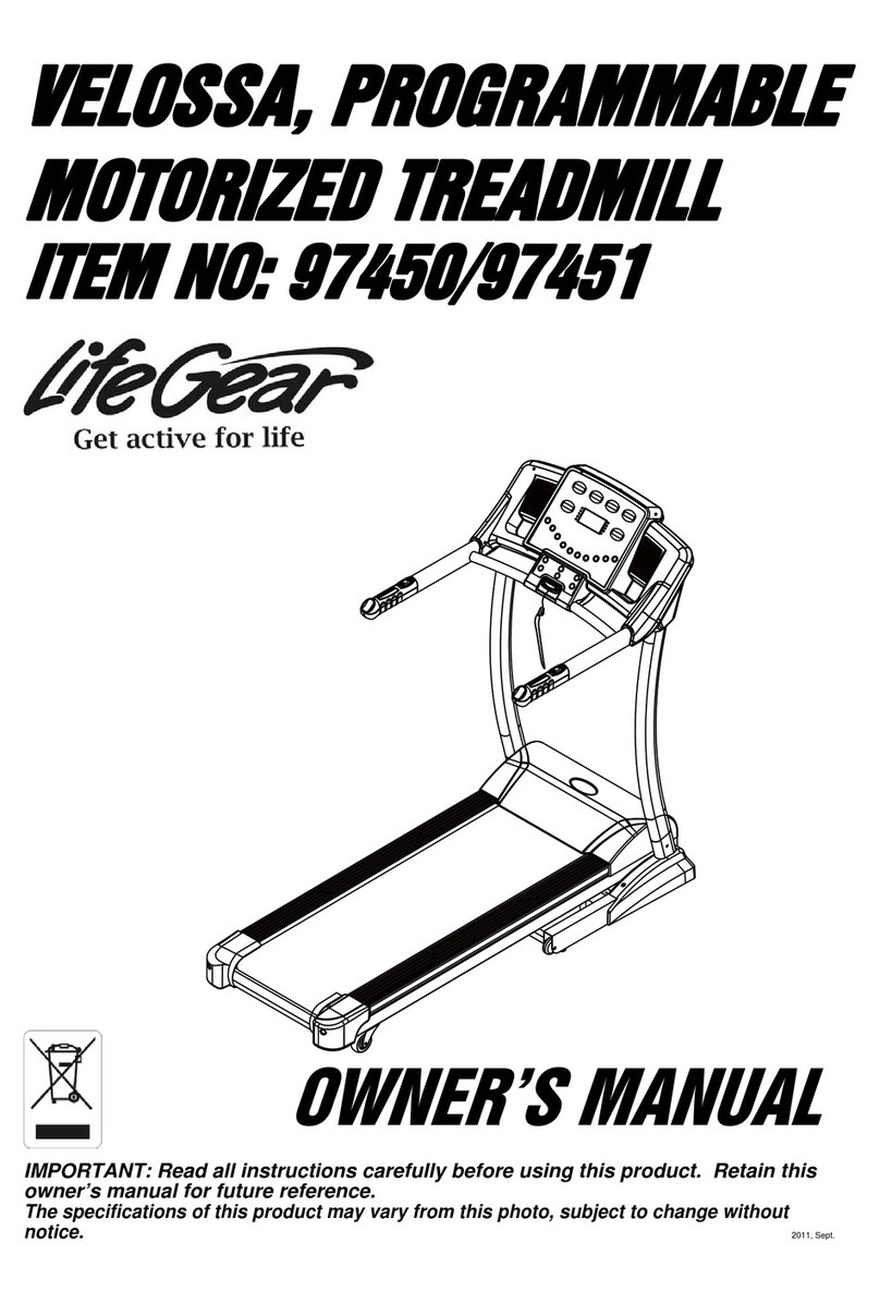Life Gear 97450 User manual