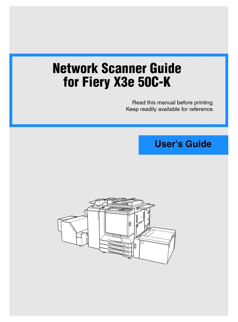 Fiery X3e 50C-K user guide