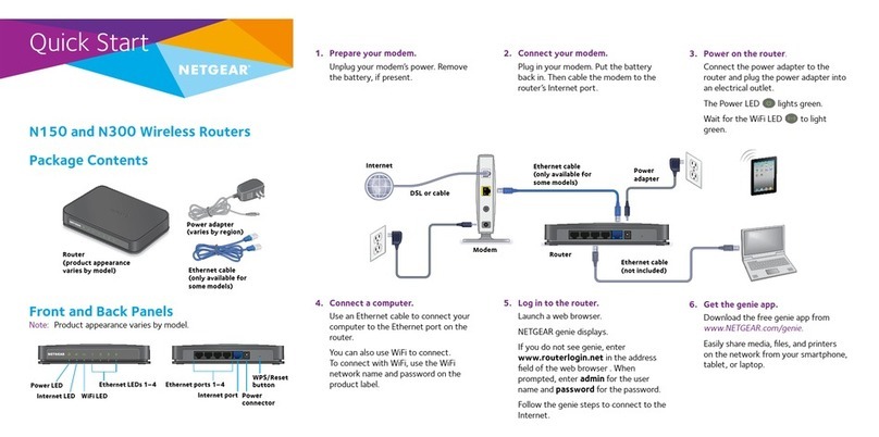 NETGEAR N150 User manual