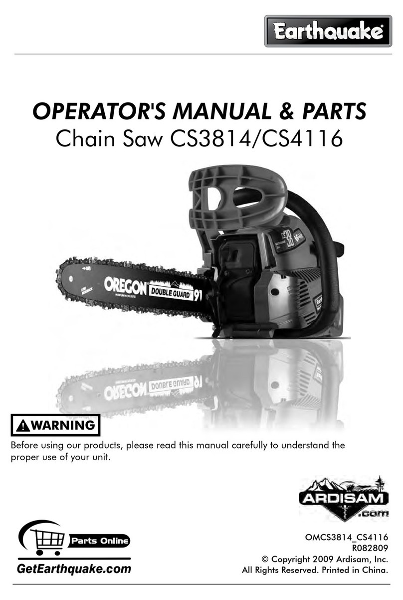 EarthQuake CS3814 User manual
