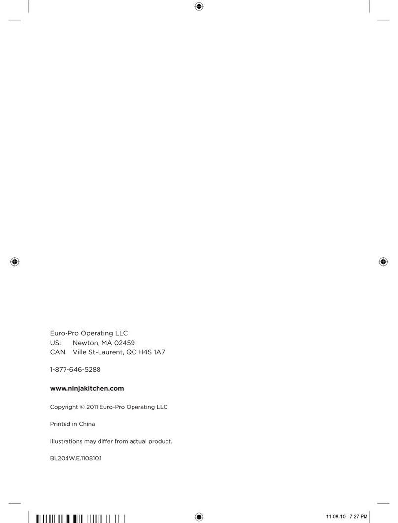 Ninja Pulse BL204W User manual