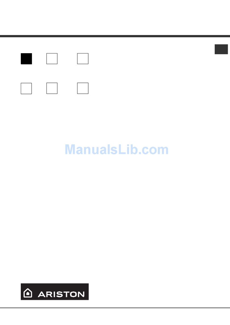 Ariston AVTF 109 User manual
