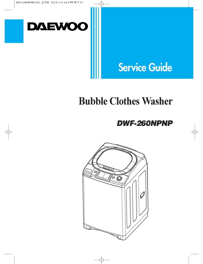 Daewoo DWF-260NPNP Service manual