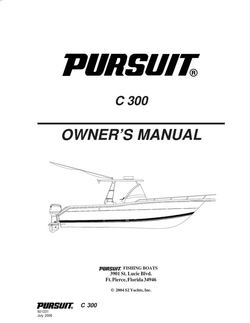 PURSUIT C 300 owner's manual