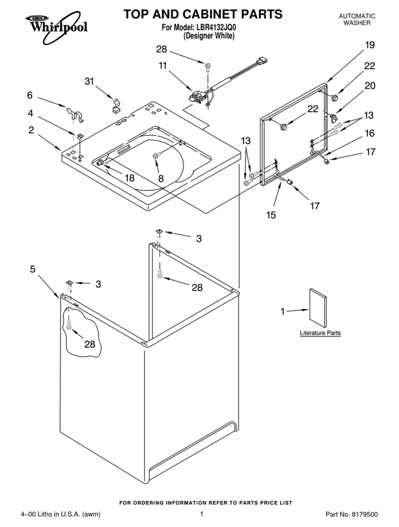 Whirlpool LBR4132JQ0 User manual