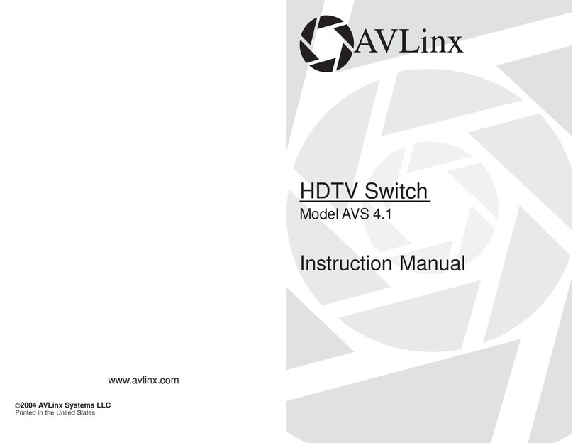 AVLinx AVS 4.1 instruction manual