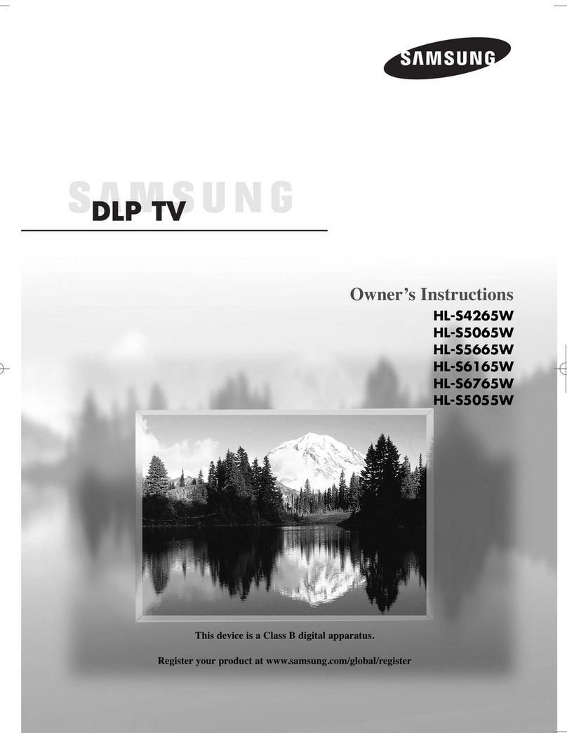 Samsung HL-S5065W User manual