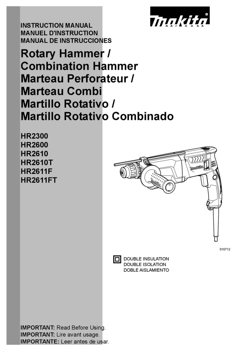 Makita HR2300 instruction manual